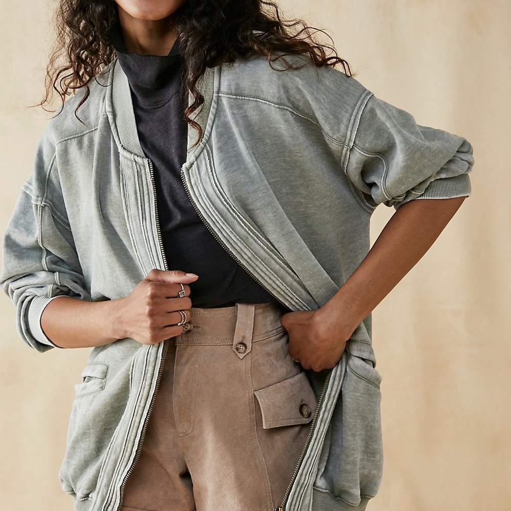 Free People Robby bomber jacket